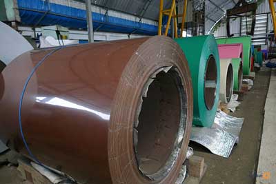 ورق گالوانیزه رنگی چینی 