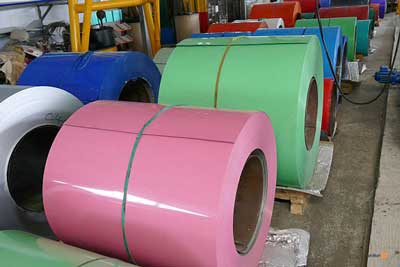 گالوانیزه چینی رنگی 