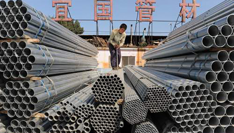 بازار فولاد در آستانه عید در چین